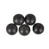 Boules bois percées FSC 100%,mat, ø 30mm, noir, 4 pces