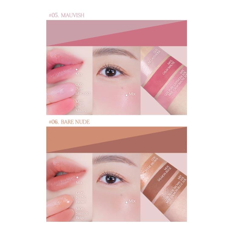 HERAT PERCENT Dote On Mood Custom Lip & Cheek 9,4 г