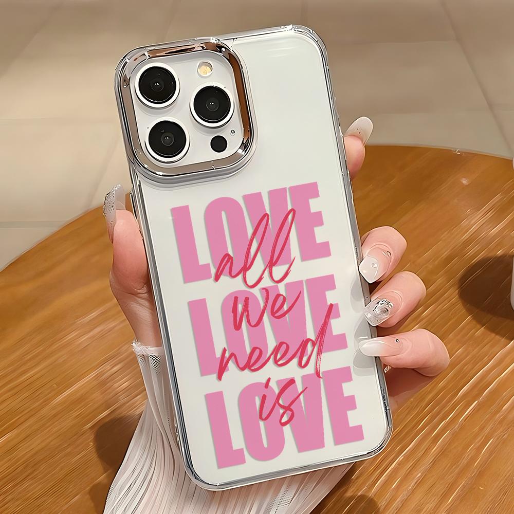 Роскошный креативный чехол для телефона с английским дизайном для iPhone 17 16e 16 15 14 13 12 11 mini Pro Max X XR XSMAX 8 7 Air Plus Мягкая крышка