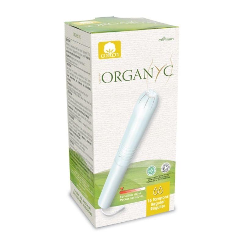 Органические тампоны Coleman Regular с аппликатором, 16 штук