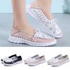Женская спортивная обувь на плоской подошве с полым бантом, дышащая обувь с круглым носком 