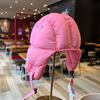 Корейская версия зимней теплой и ветрозащитной шапки-ушанки для мужчин и женщин, шапка от северо-восточного ветра и снега, шапка-ушанка из пухового хлопка