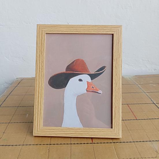 Декоративная живопись Яркий внешний вид Ковбой Утка Кролик Медведь Серия Животное