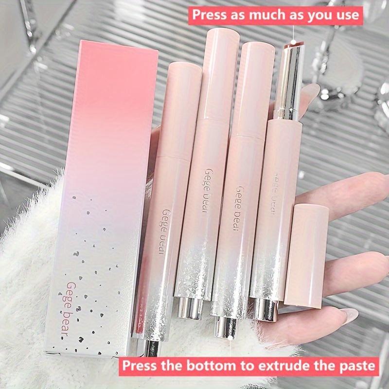 Увлажняющий блеск для губ с мелкими блестками для стеклянных губ – идеально подходит для осеннего и зимнего макияжа