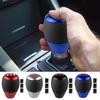 Ручка переключения передач автомобиля 5-ступенчатая ручка переключения передач Кожа и алюминий M8 M10 M12 Рычаг переключения передач Ручка уровня передачи для автомобилей с механической коробкой передач