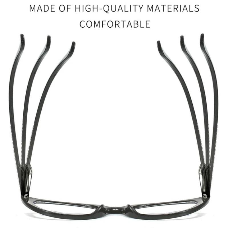 Модные очки для пресбиопии с бриллиантами и защитой от синего света, ретро кошачий глаз, очки для пожилых, овальные очки для чтения с маленькой оправой и HD-линзами