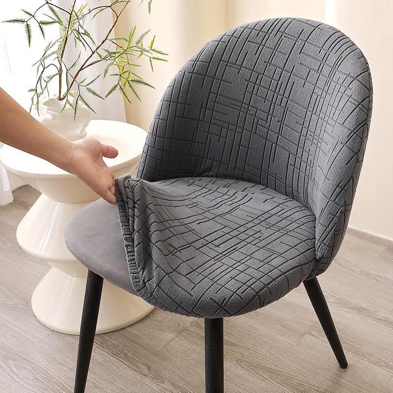 1/2 шт. жаккардовый чехол на стул-утку, мягкий чехол на обеденный стул, чехол на стул с низкой спинкой, эластичный чехол для кухни, Эль, свадебной вечеринки