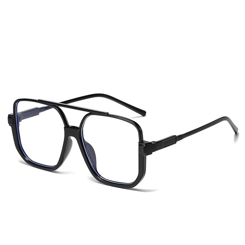 Ретро Большие Полуободковые Женские Квадратные Солнцезащитные Очки Черные Круглые Крутые Мужские Солнцезащитные Очки Цельные Дизайнерские Авиаторы Солнцезащитные Очки для Женщин