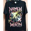 Винтажная футболка рок-группы Napalm Death In0197