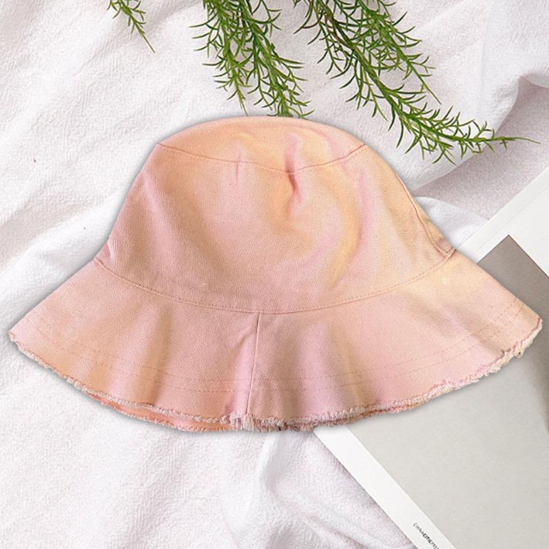 Панама с необработанным краем женская летняя шляпа с козырьком повседневная шляпа с окантовкой шляпа-ведро складная моющаяся