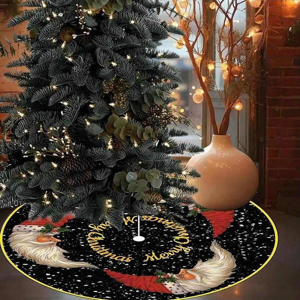 Ковер для внутреннего и наружного украшения пола, рождественская атмосфера, юбка для елки