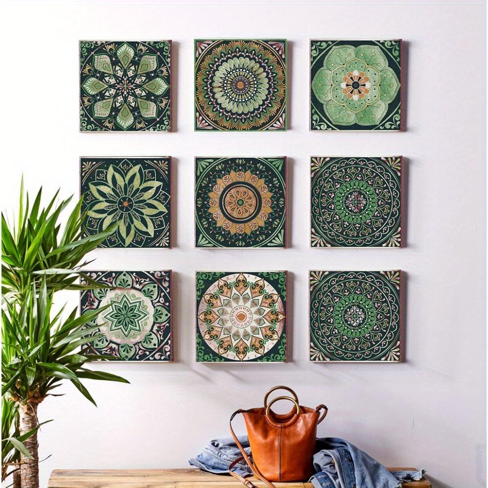 24 шт. самоклеящиеся наклейки на настенную плитку в марокканском стиле декоративные наклейки на настенную плитку съемные самоклеящиеся декоративные наклейки на керамическую плитку водонепроницаемые