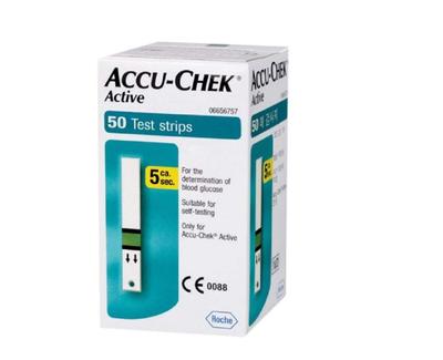 Полоски Акку-Чек Актив, упаковка 50 шт. (многокрасочный)