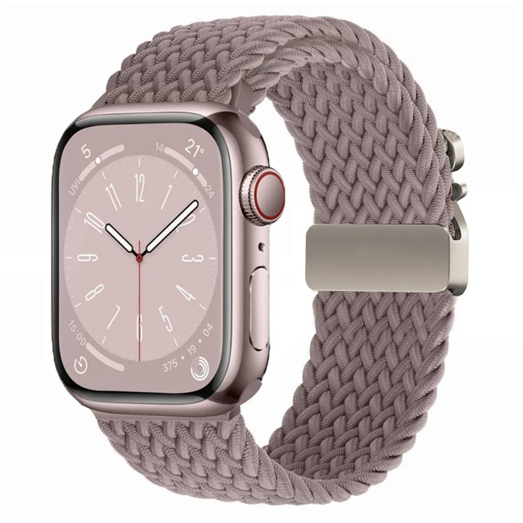 1Pcs Nylon Apple Watch Strap for Apple Watch S10 46mm 42mm Ultra 2 49mm 44 45 41 40 38mm Band for IWatch 10 9 6 5 SE 7 8 4 3 Smart Watch Accessories