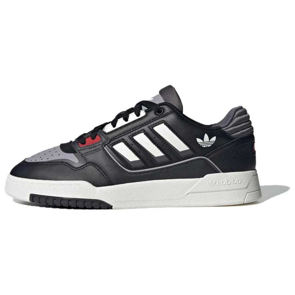 Adidas Originals Drop Step 2.0 Low Comfortable Wraparound Low-Top Skate Shoes Unisex Sneakers Black White Gray IG4333