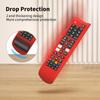 Silicone Protective Cover Anti-Slip Remote Cover Shockproof Protective Controller Sleeve Skin with Lanyard for Samsung TV Remote
