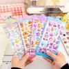 3D Laser Embossed Cartoon PVC Stickers: Waterproof Decor for DIY, Journals, Phone Cases