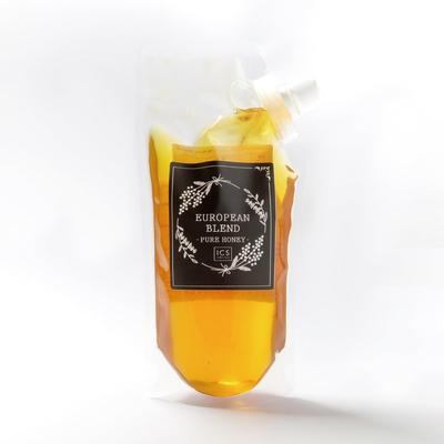 ICSselection Европейский Бленд и Чистый 350г Без Европейского Натурального Удобный Пауч Идеально подходит для Импортного Меда (Украина Румыния) Разнотравный мед, Пауч,