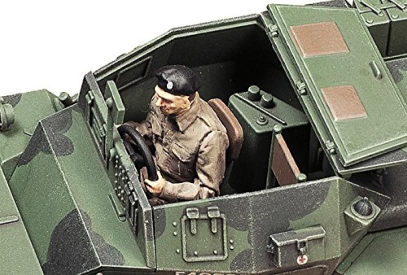 Серия Военных Миниатюр Tamiya 81 Британский Бронированный Разведывательный Автомобиль Dingo Пластиковая Модель 32581 1/48 Нет. Мк.II
