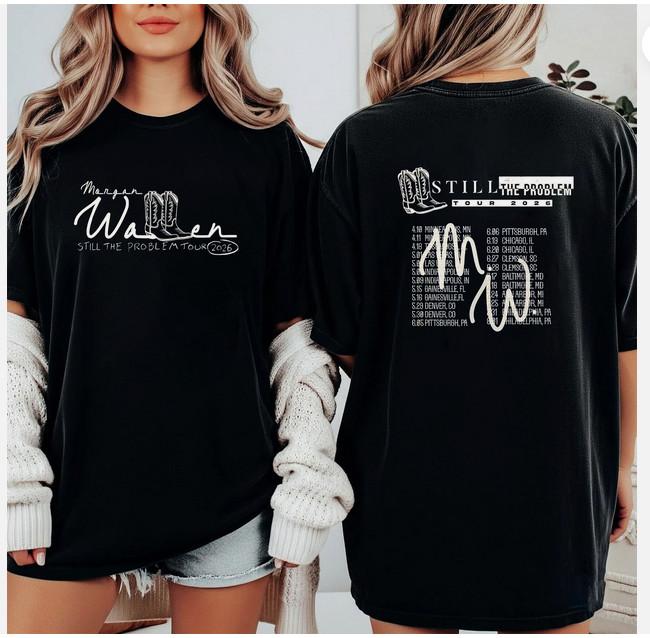 2026 Still the Problem Morgan Wallen Tour T-Shirt