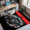 Knight Rider Pattern Rug, Indoor/Outdoor Mat, for Picnic, Gameroom, Bedroom, Office, Living Room, Home Decor Carpet, Birthday Gift