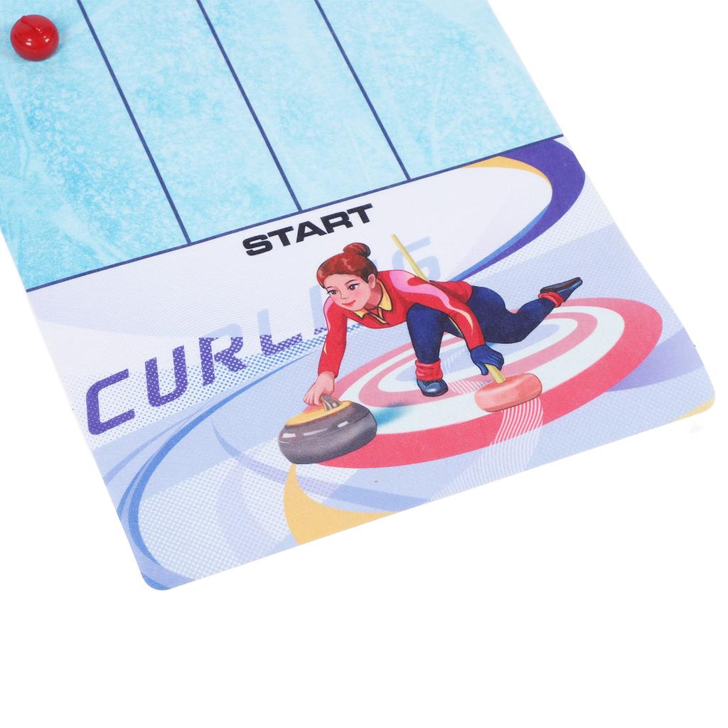 Настольная игра Керлинг Веселая Компактная Игра Керлинг Портативные Мини Настольные Игры Игрушка для Взрослых Детей Семей Школы Путешествий