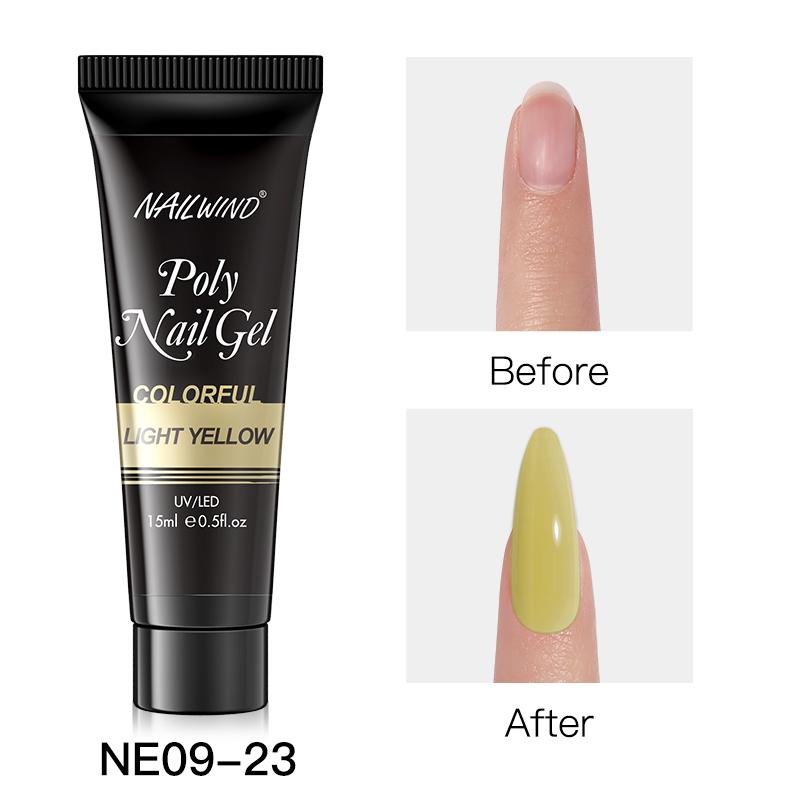 NAILWIND Poly Nail Gel For Nail Extension Finger Quick Building Gel 21 Colors Poly Nail Gels Extensions Acrylic Gel Polish Nail Art