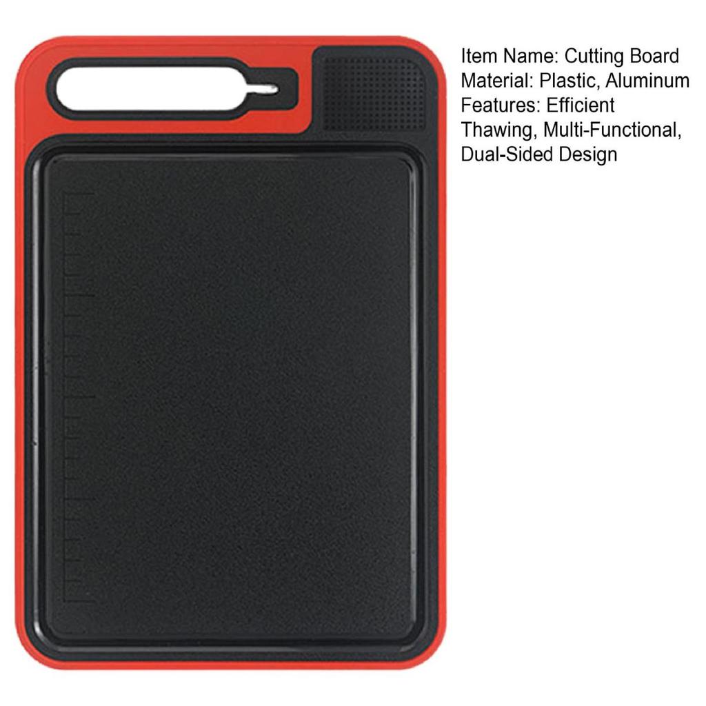 Yousheng 4-в-1 коврик для размораживания и разделочная доска, двухсторонний нескользящий поддон для размораживания для мясорубки, точилки, пластина для размораживания стейков