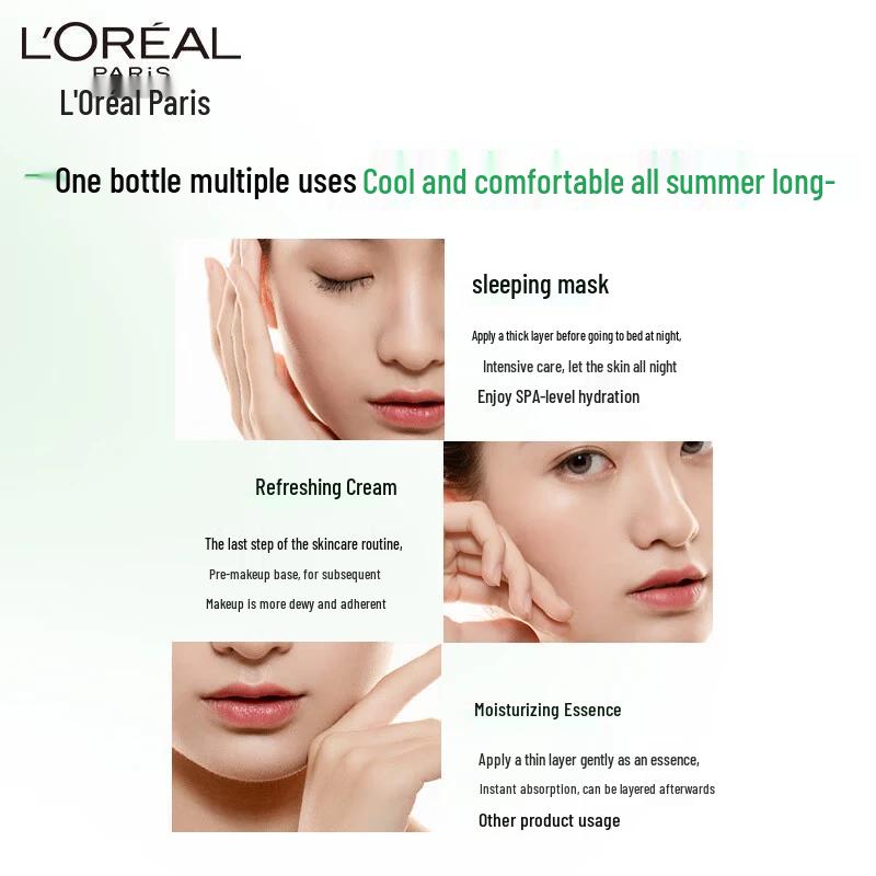 L'Oréal HydraFresh Зеленый желе-гель крем