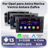 Android 13 Car Radio For Opel Astra Antara Vectra Corsa Zafira Meriva Vivaro Multimedia Video Player GPS BT WIFI RDS Carplay