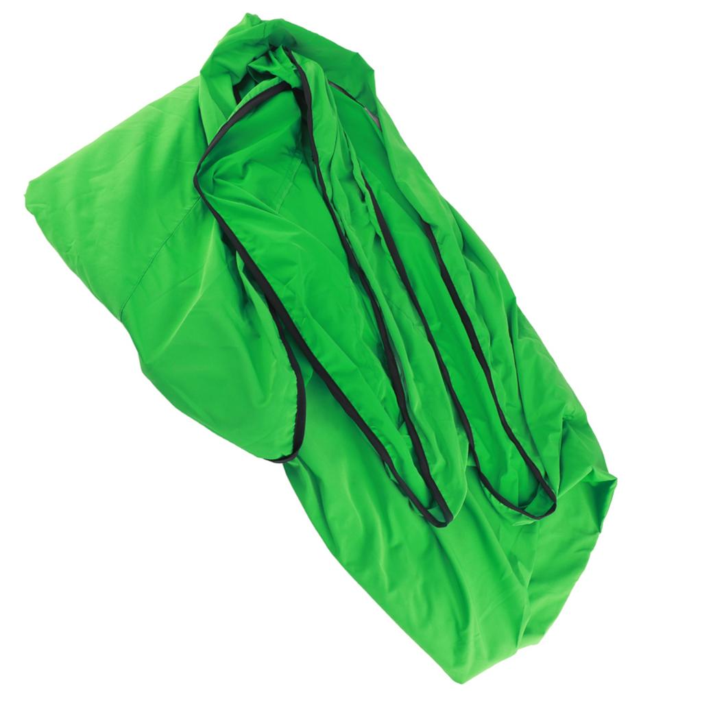 Outdoor Garden Courtyard Waterproof Dust‑Proof Windproof Swing Canopy Cover Accessory Green