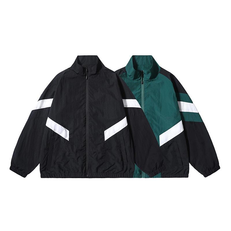 Men's Spring and Autumn Jacket Casual Sports Thin Wind Jacket Korean Version Baseball Jacket