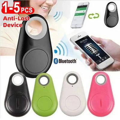 1-5 шт. Мини GPS-трекер Bluetooth-трекер Устройство защиты от потери Круглый Питомец Ребенок Сумка Кошелек Отслеживание Умный Поиск Локатор