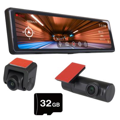 MAXWIN Drive 60 кадров/с Full HD LED Светофор Камера заднего вида MDR-G014B Зеркальный видеорегистратор, 11,26-дюймовый, Запись, HDR, Совместимый, Для автомобиля