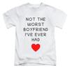 Not The Worst Boyfriend Erwachsene T Shirt Lustig Fun Meme Oberteil Neu Vintage Stretched Stylish Designer Clothes