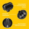 For 2000-2006 Toyota Tundra Control Knob Switch Temperature HVAC Fan 3Pcs EOOK