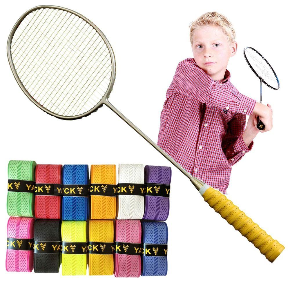 Multi-color Tennis Racquet Sweatband Non-Slip Over Grips Breathable Grip Tape