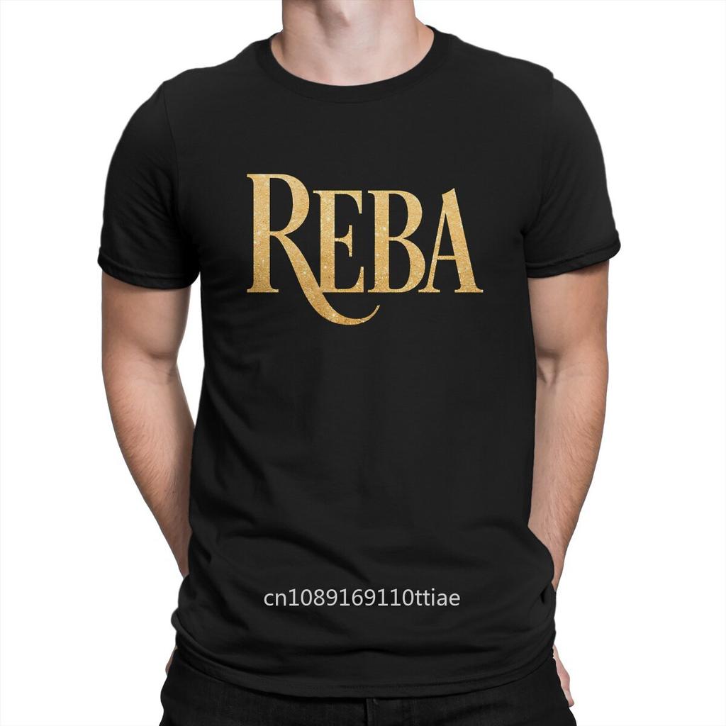 Vintage Reba Mcentire For Music Fans unisex T-Shirt Men Round Neck 100% Cotton T Shirt R-Reba Mcentire Music Short Sleeve Tees