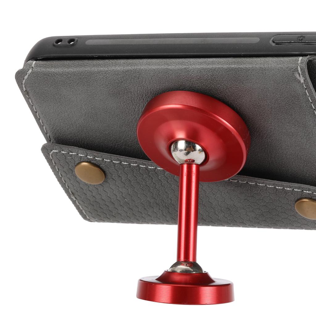 For Samsung Galaxy S26+ Case with Card Slots Kickstand Leather + TPU Phone Cover