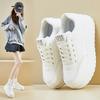 Spring White Shoes New Style of Female Students' Thick-soled Height-enhancing Sports Shoes Casual