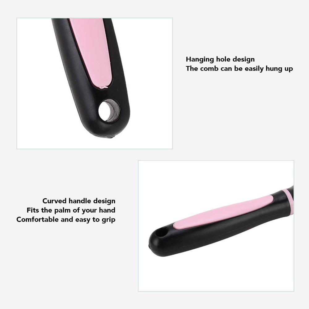 3pcs Professional Hair Brush Rounded Comb Teeth Detangling Hair Brush Hair Comb Brush  For Women