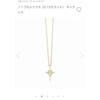 Used AHKAH K18 Noble Sirius Diamond Necklace 0.15 Carat