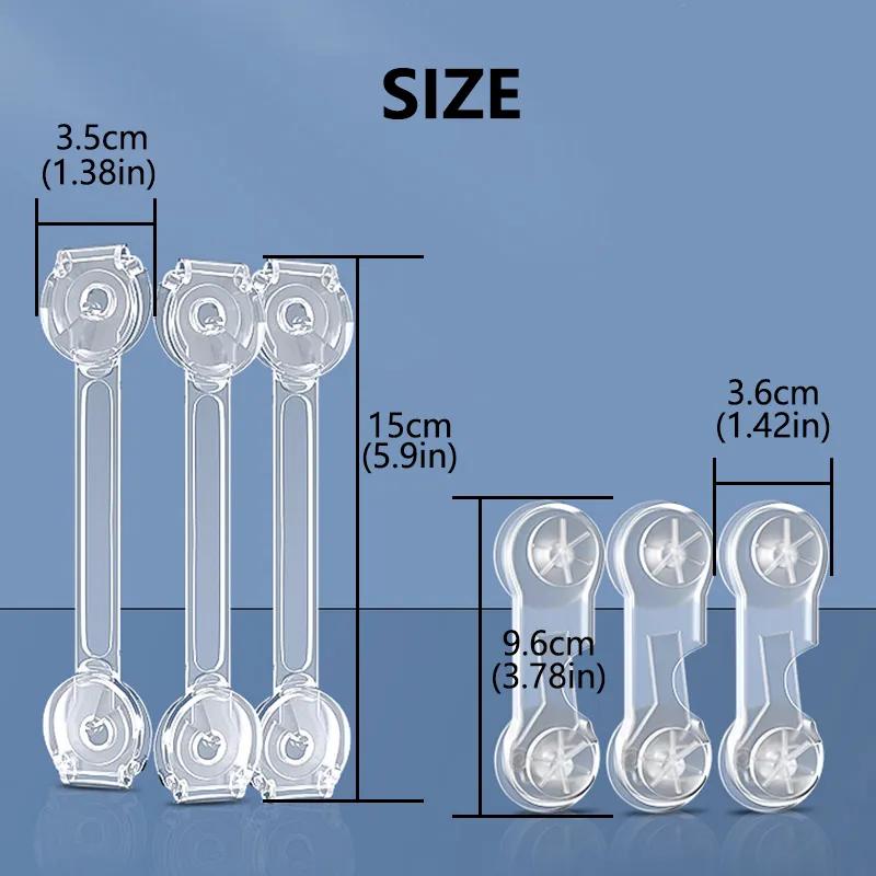 Baby Safety Accessories Buckle for Child Baby Safety Drawer Lock Security Protection Anti-Pinching Hand Cabinet Drawer Lockers