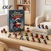Surprise Toy Set for Holidays 2026 Ocean Creature Advent Calendar, 24-Day Acrylic Ornament with Christmas Gift Friends Family Marine Animal
