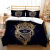 Geometric Shape Quilt Cover Pillowcase Two Three Piece Set Polyester Home Textile Kit 3D Digital Printing