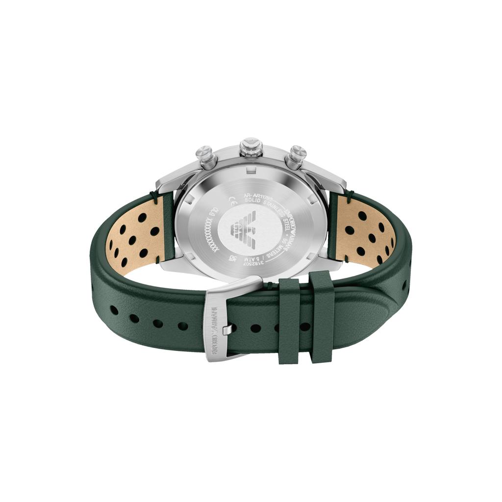 Emporio Armani Men's Analog Leather Watch AR11782