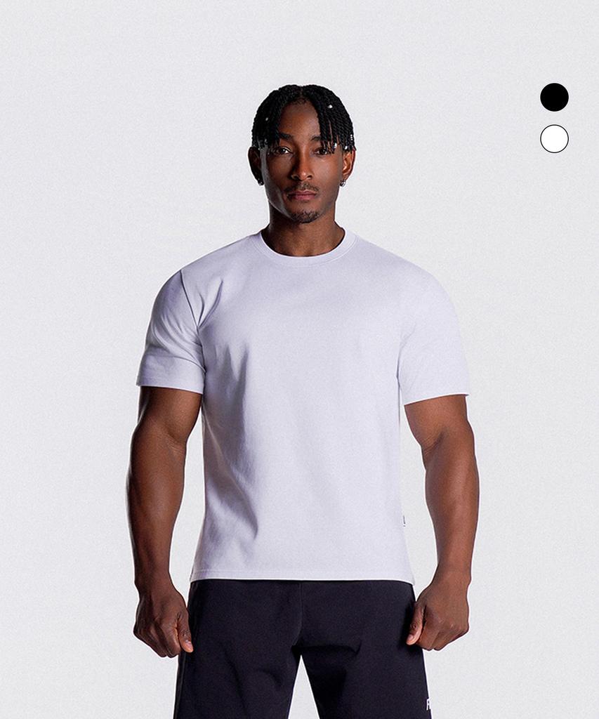 FREEDOM Plain Muscle Fit T-Shirt_2 Colors