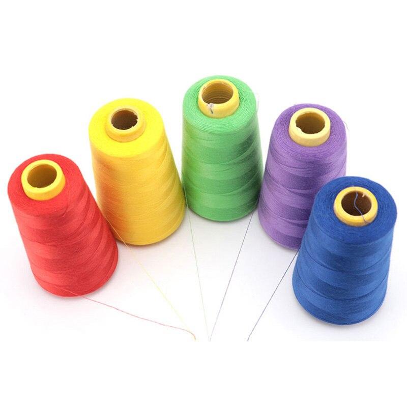 Высокоскоростная швейная нить 3000 ярдов, полиэстеровая швейная нить, ручная линия, 402 нить для вышивания