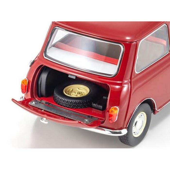 Kyosho Original 1/18 Morris Mini Mk.1 1959 Вишнево-красный Литой Модель Автомобиля