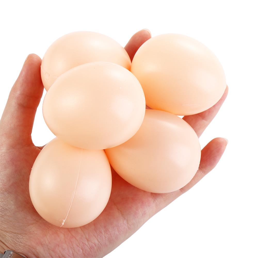 Toy Simulation Eggs Party Supplies Easter Egg Educational Toy Fake Chicken Eggs Artificial Eggs